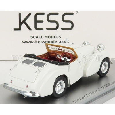 KESS MODEL TRIUMPH ROADSTER OPEN 1949 - WHITE 1/43
