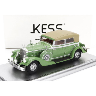 KESS MODEL PIERCE ARROW 124 CONVERTIBLE BERLINE SEDAN LE BARON CLOSED 1933 - LIGHT GREEN 1/43