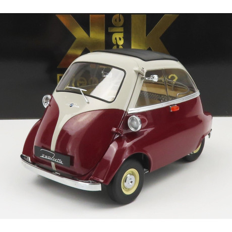 KK SCALE BMW ISETTA 1959 - DARK RED 1/12