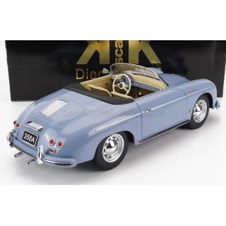 KK SCALE PORSCHE 356A SPEEDSTER 1955 - LIGHT BLUE 1/12