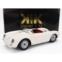 KK SCALE PORSCHE 550A SPIDER 1953 - WHITE RED 1/12