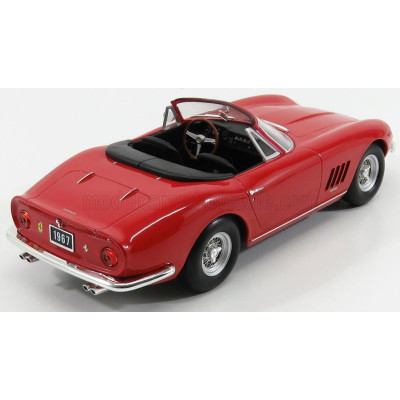 KK SCALE FERRARI 275 GTB/4 NART SPIDER 1967 - RED 1/18
