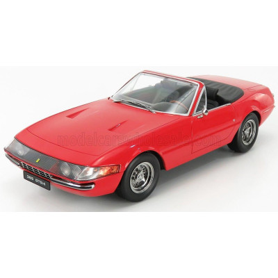KK SCALE FERRARI 365 GTS DAYTONA SPIDER OPEN 1969 - RED 1/18