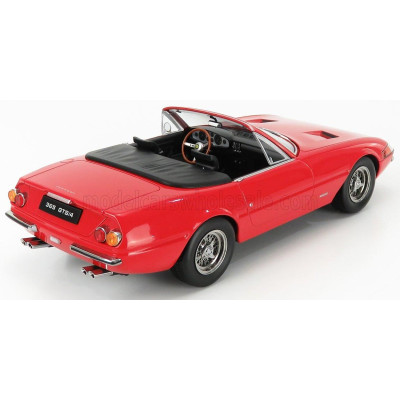 KK SCALE FERRARI 365 GTS DAYTONA SPIDER OPEN 1969 - RED 1/18
