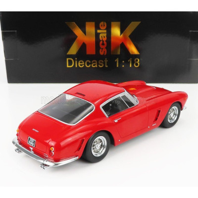 KK SCALE FERRARI 250GT SWB BERLINETTA 1961 - RED 1/18