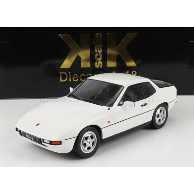 KK SCALE PORSCHE 924S COUPE 1986 - WHITE 1/18