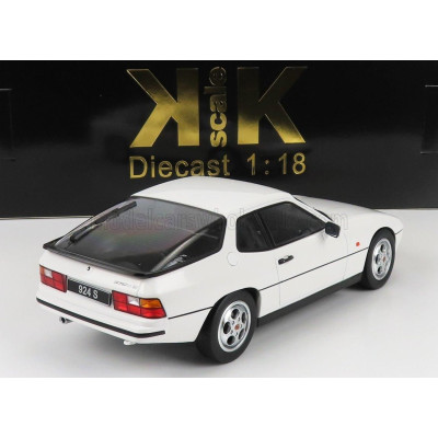 KK SCALE PORSCHE 924S COUPE 1986 - WHITE 1/18