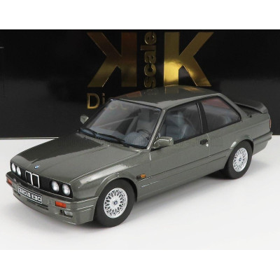 KK SCALE BMW 3-SERIES 320iS ITALY M3 (E30) 1989 - GREY MET 1/18