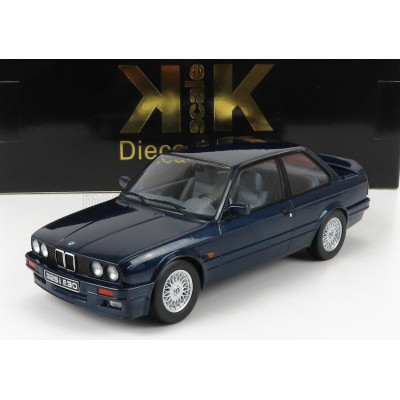 KK SCALE BMW 3-SERIES 325i (E30) M-PACKAGE 1987 - BLUE MET 1/18