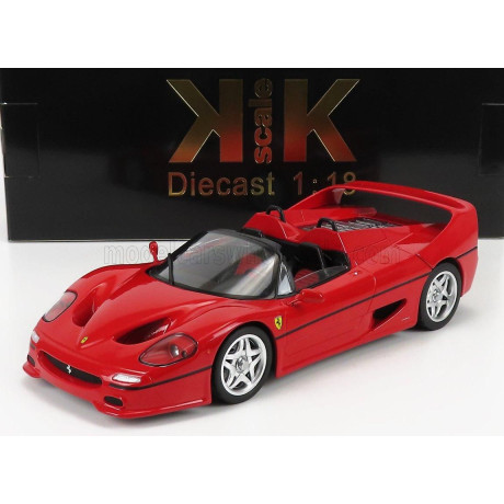 KK SCALE FERRARI F50 CABRIOLET 1995 - RED 1/18