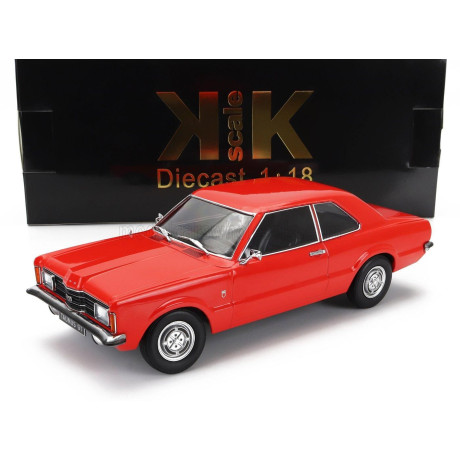 KK SCALE FORD ENGLAND TAUNUS GT 1971 - RED 1/18