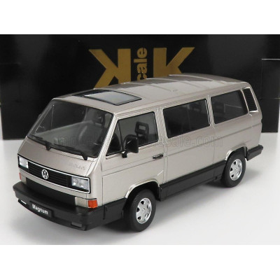 KK SCALE VOLKSWAGEN T3 MINIBUS MULTIVAN MAGNUM 1987 - SILVER 1/18