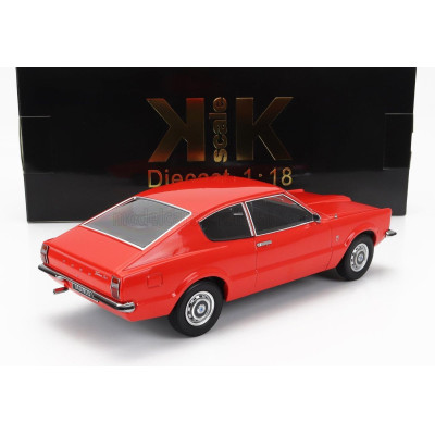 KK SCALE FORD ENGLAND TAUNUS L COUPE 1971 - RED 1/18