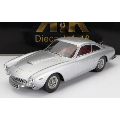 KK SCALE FERRARI 250 GT LUSSO 1962 - SILVER 1/18