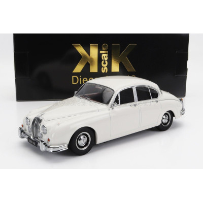 KK SCALE DAIMLER 250 V6 RHD 1962 - BLACK INTERIOR - WHITE 1/18