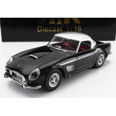 KK SCALE FERRARI 250GT CALIFORNIA SPIDER WITH HARD-TOP 1960 - BLACK 1/18