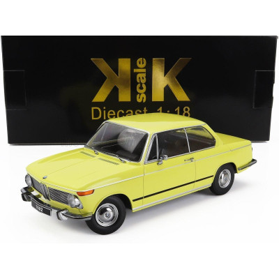 KK SCALE BMW 1602 1-SERIES 1971 - YELLOW 1/18