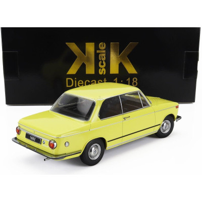 KK SCALE BMW 1602 1-SERIES 1971 - YELLOW 1/18