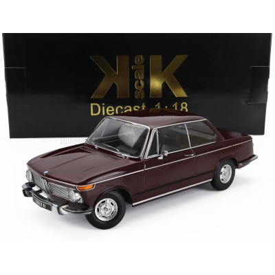 KK SCALE BMW L2002 Tii 1-SERIES 1971 - BORDEAUX 1/18