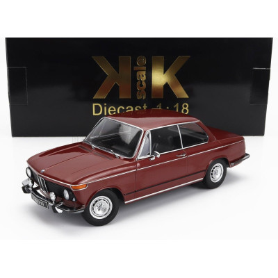 KK SCALE BMW L2002 Tii 2-SERIES 1974 - DARK RED 1/18