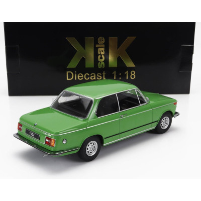 KK SCALE BMW 1502 2-SERIES 1974 - GREEN 1/18