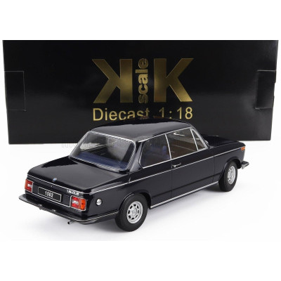 KK SCALE BMW 1502 2-SERIES 1974 - DARK BLUE 1/18