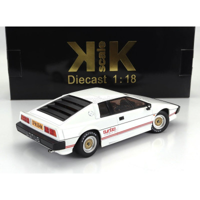KK SCALE LOTUS ESPRIT TURBO 1981 - WHITE 1/18