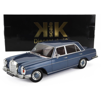 KK SCALE MERCEDES BENZ S-CLASS 300SEL 6.3 (W109) 1967-1972 - BLUE MET 1/18