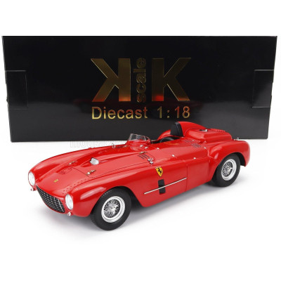 KK SCALE FERRARI 375 PLUS 5.0L V12 SPIDER 1954 - RED 1/18