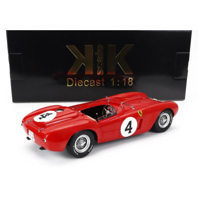 KK SCALE FERRARI 375 PLUS 5.0L V12 SPIDER TEAM SCUDERIA FERRARI N 4 WINNER 24h LE MANS 1954 MAURICE TRINTIGNANT - JOSE FROILAN G