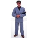 KK SCALE FIGURES RICO STANDING FOR FERRARI TESTAROSSA MKI USA VERSION 1984 - MONODADO - MONOSPECCHIO - BLUE BLACK 1/18