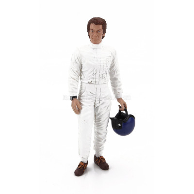 KK SCALE FIGURES STEVE STANDING FOR PORSCHE 356 A SPEEDSTER 1955 - WHITE 1/12