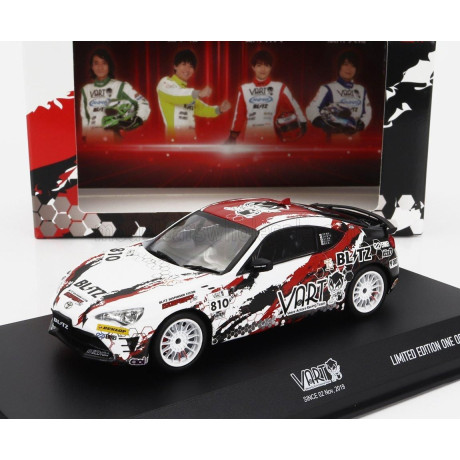 KYOSHO TOYOTA 86 VART N 810  RACING 2019 - BLACK WHITE RED 1/43