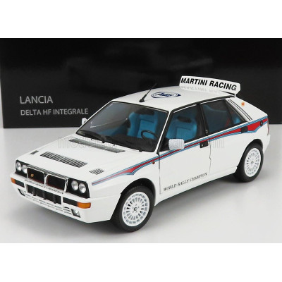 KYOSHO LANCIA DELTA HF INTEGRALE MARTINI 6 1992 - WHITE 1/18