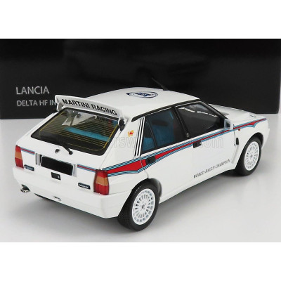 KYOSHO LANCIA DELTA HF INTEGRALE MARTINI 6 1992 - WHITE 1/18