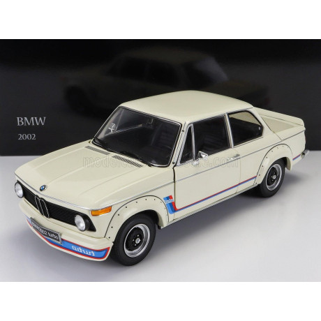 KYOSHO BMW 2002 TURBO 1974 - WHITE 1/18