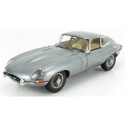 KYOSHO JAGUAR E-TYPE COUPE MK1 RHD 1961 - GUN METAL 1/18