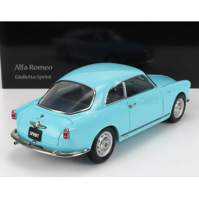 KYOSHO ALFA ROMEO GIULIETTA SPRINT COUPE 1954 - LIGHT BLUE 1/18
