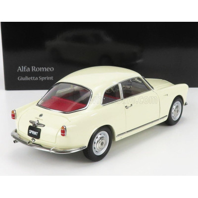 KYOSHO ALFA ROMEO GIULIETTA SPRINT COUPE 1954 - WHITE 1/18