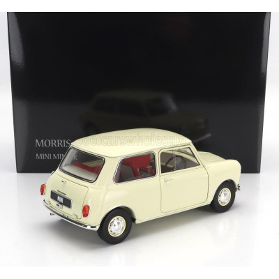 KYOSHO MORRIS MINI MINOR 1964 - OLD ENGLISH WHITE 1/18
