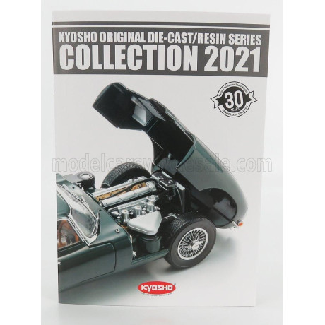KYOSHO CATALOGO KYOSHO CATALOGUE DIECAST-RESIN  2021 - 35 PAGINE - PAGES