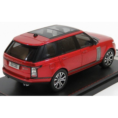 LCD MODEL LAND ROVER RANGE ROVER SV AUTOBIOGRAPHY DYNAMIC 2017 - RED MET 1/43