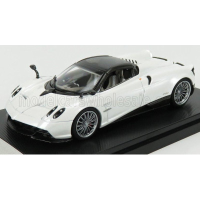 LCD MODEL PAGANI HUAYRA ROADSTER 2018 - WHITE 1/43