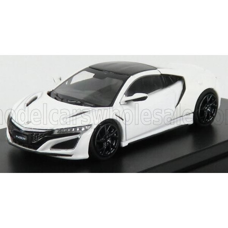 LCD MODEL HONDA NSX 2017 - WHITE 1/64