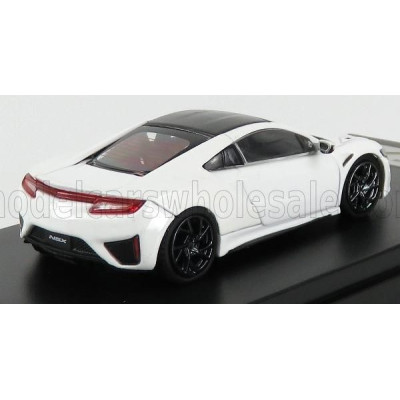 LCD MODEL HONDA NSX 2017 - WHITE 1/64