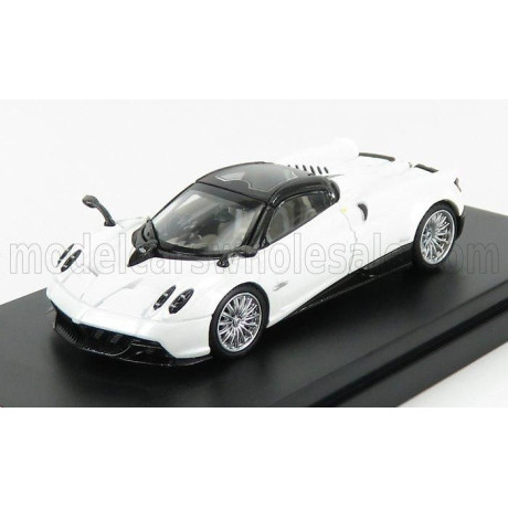 LCD MODEL PAGANI HUAYRA ROADSTER 2018 - WHITE 1/64