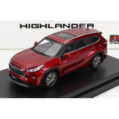 LCD MODEL TOYOTA HIGHLANDER 2022 - RED 1/64