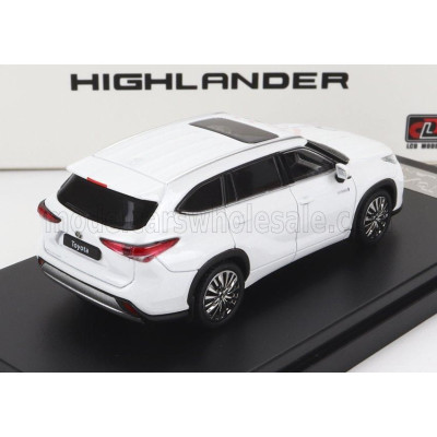 LCD MODEL TOYOTA HIGHLANDER 2022 - WHITE 1/64