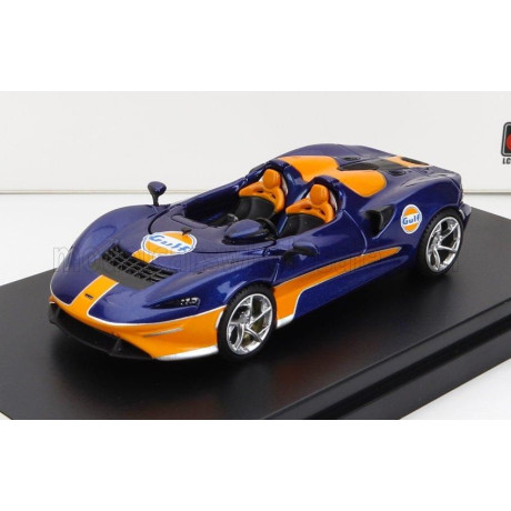 LCD MODEL McLAREN ELVA GULF LIVERY 2020 - BLUE ORANGE 1/64
