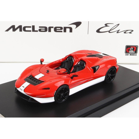 LCD MODEL McLAREN ELVA 2020 - RED WHITE 1/64